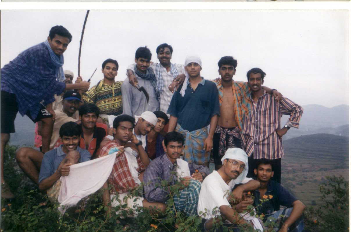 THE BOYS ON NSS CAMP AT ANAIKATTI