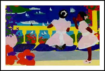 Two Girls Acrylic '95