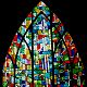 Stained Glass in the Chapel Depicting all the Seasons