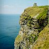 Cliffs of Moher in County Clare with O'Brien's Tower in background