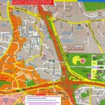 Peta Menuju Sarang, klik di sini untuk lebih detil