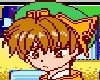 He's shy... but so kawaii!