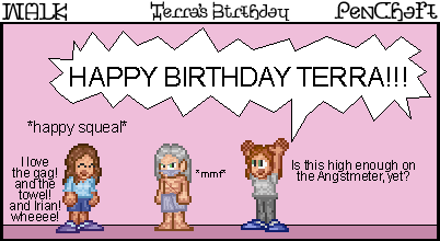 Terra's birthday