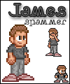 James : spammer