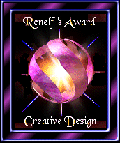 Renelf's Award For Creative Design