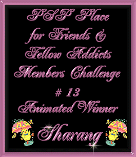 PSP Place For Friends & Fellow Addicts Award