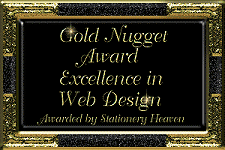 Stationery Heaven Gold Nugget Award