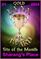 Lynx Site Of The Month Award