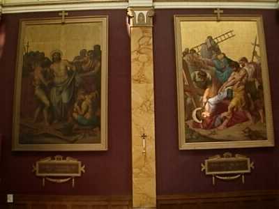 Station 10 (unrestored) & Station 9 (restored) together