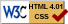 Valid CSS and HTML