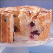 blueberry angel food cake