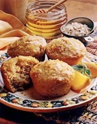 orange muffins