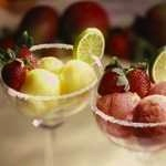strawberry margarita sorbet pic
