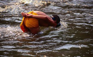 Purification from klesha or mental obstruction without remainder of the aggregates