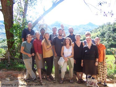 Peace Corps Volunteer Group outside Trano-be.  (Spring 2004)