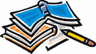 Books and pencil