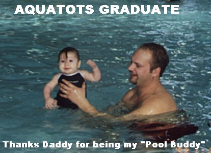 "I'm an AQUATOT GRADUATE!!!!!"