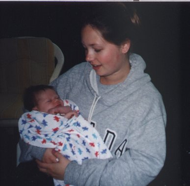 Mikayla is 3 weeks old