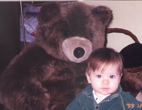 "Meet my new friend HONEY BEAR"