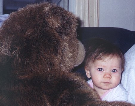 Just me and Honey Bear hanging out..