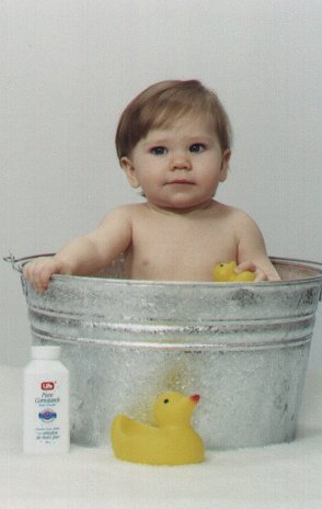 "Me and my Rubber Duckies."
