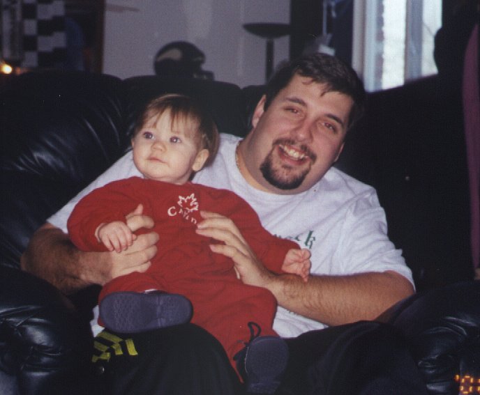 "I finally get a picture with Uncle Dan"