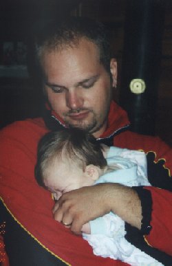 "Daddy-you are so cozy"