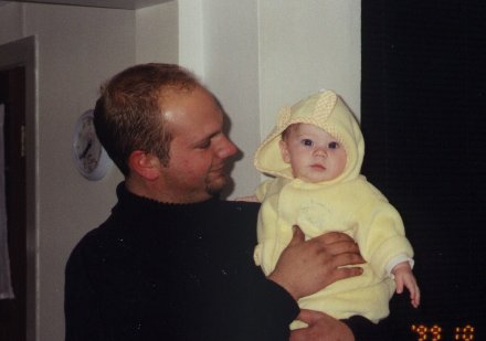 "Check out my ears - My Daddy thinks they are cute."