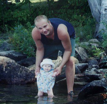 "Daddy - lets catch the S.S. POOH and get out of here..."