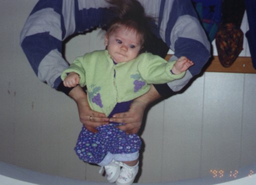 "Things we babies have to put up with..."