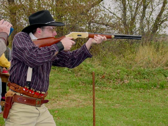 MY NEW HENRY 1866 YELLOWBOY RIFLE