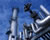 Close up photo of silver hydrogen pipes at a hydrogen plant