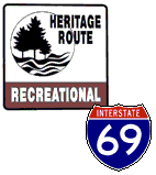 I-69 dedicated as a Recreational Heritage Route...click for more!