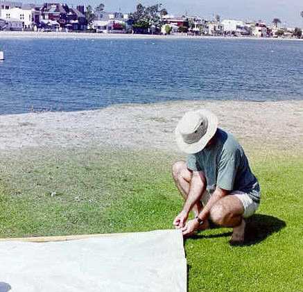 Rigging the sail