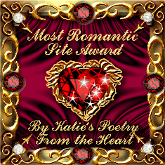 Romantic Site Award from Katie's Beautiful Awards Site