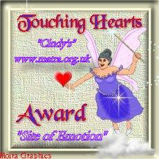 Cindy's Touching Hearts Award
