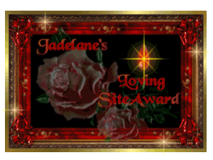 Jadelane's Loving Site Award