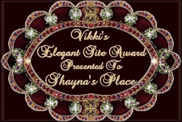 Vikki's Elegant Site Award