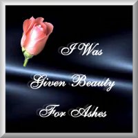 I was Given Beauty for Ashes Survivor Award