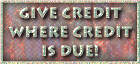 give credit