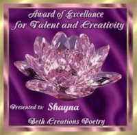 Beth Creations Award for Creativity