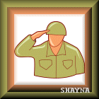 soldier saluting