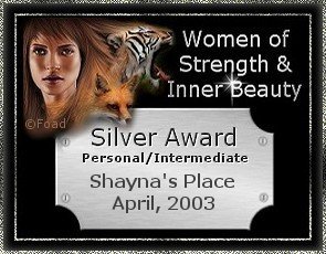 Women of Strength and Inner Beauty Silver Award