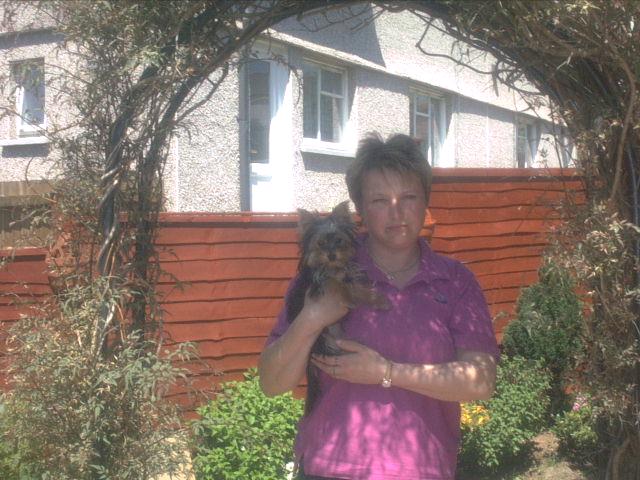 Me & Sophie in the garden 