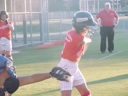 Another of Kritin Vincent's strike out victims