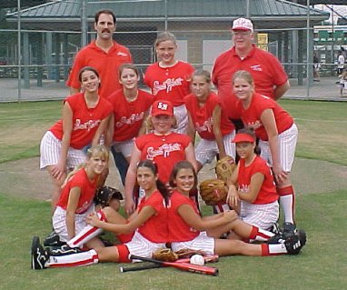 2001 SweetHearts Team Photo