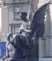 image of angel statue