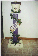 Debras Purple Stand