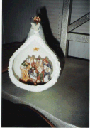 Manger Ornament