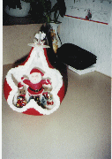 Santa Ornament